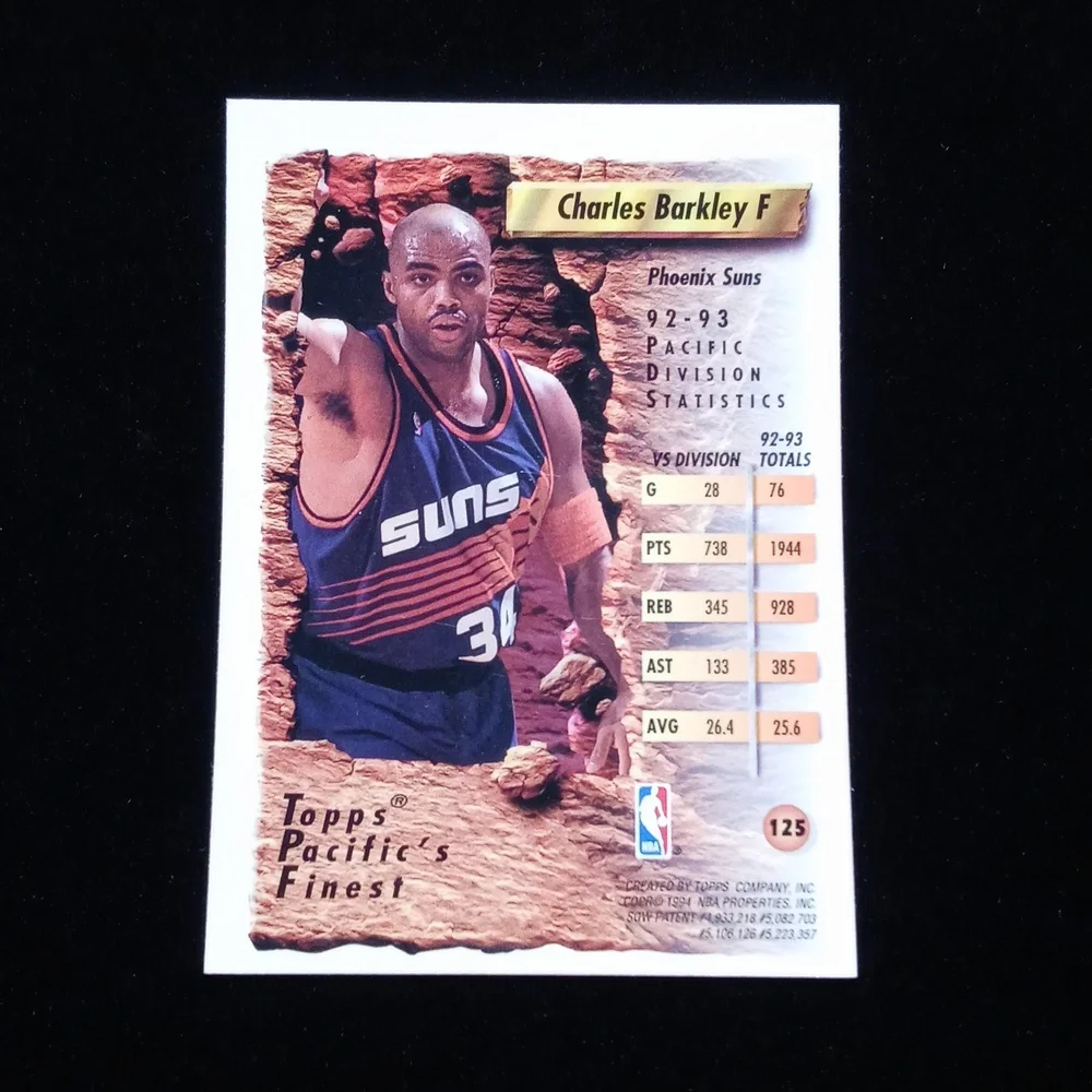 Set 2 NBA 1989 & 1994 Charles Barkley Vintage Basketball Trading Card